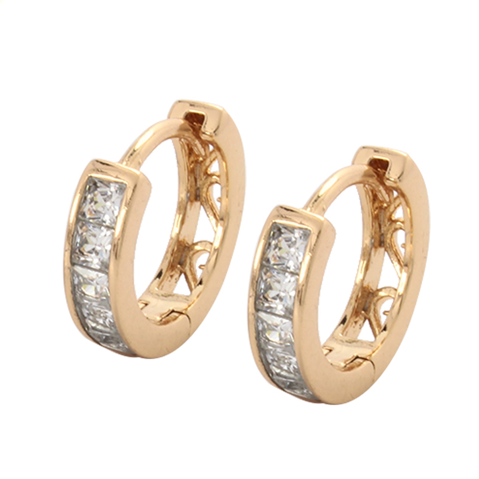 Arracadas De Oro 14k Para Mujer Oro Gold: Aretes En Oro 14