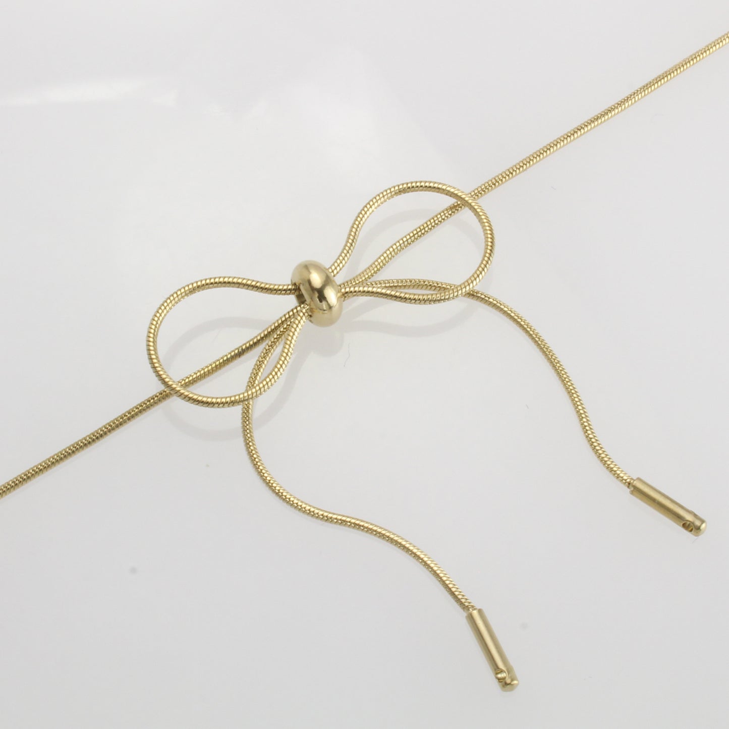 Pulseras delgadas de Mujer en Acero Inoxidable con Moño