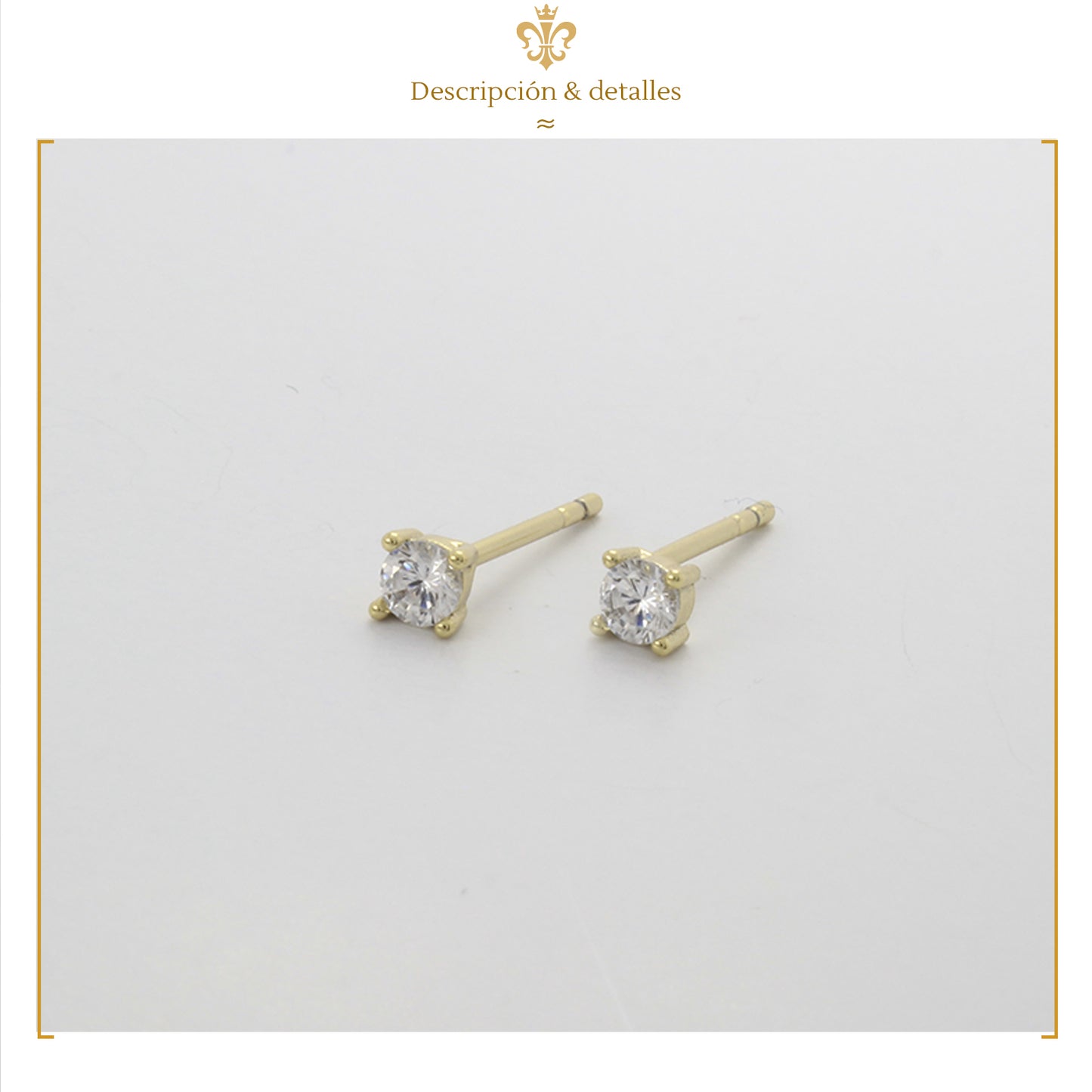 Juego Triple De Pendientes Mariposa Broqueles Con Diamantes