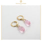 Elegantes Aretes De Cristal Swarovski Largos Con Diseño Gota