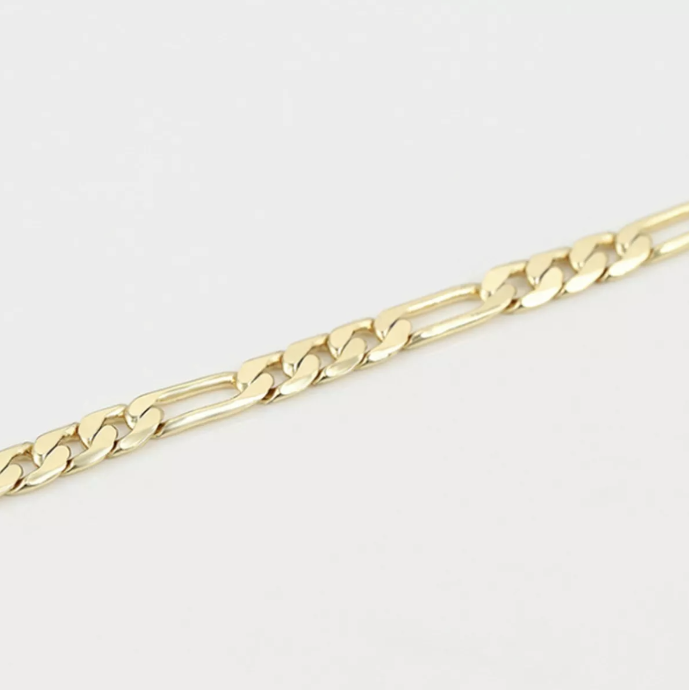 esclava pulsera tobillera unisex tejido figado oro laminado 14k