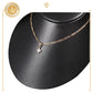 Collar Dije de estrella con cadena delgada tipo figrao en oro laminado 18k