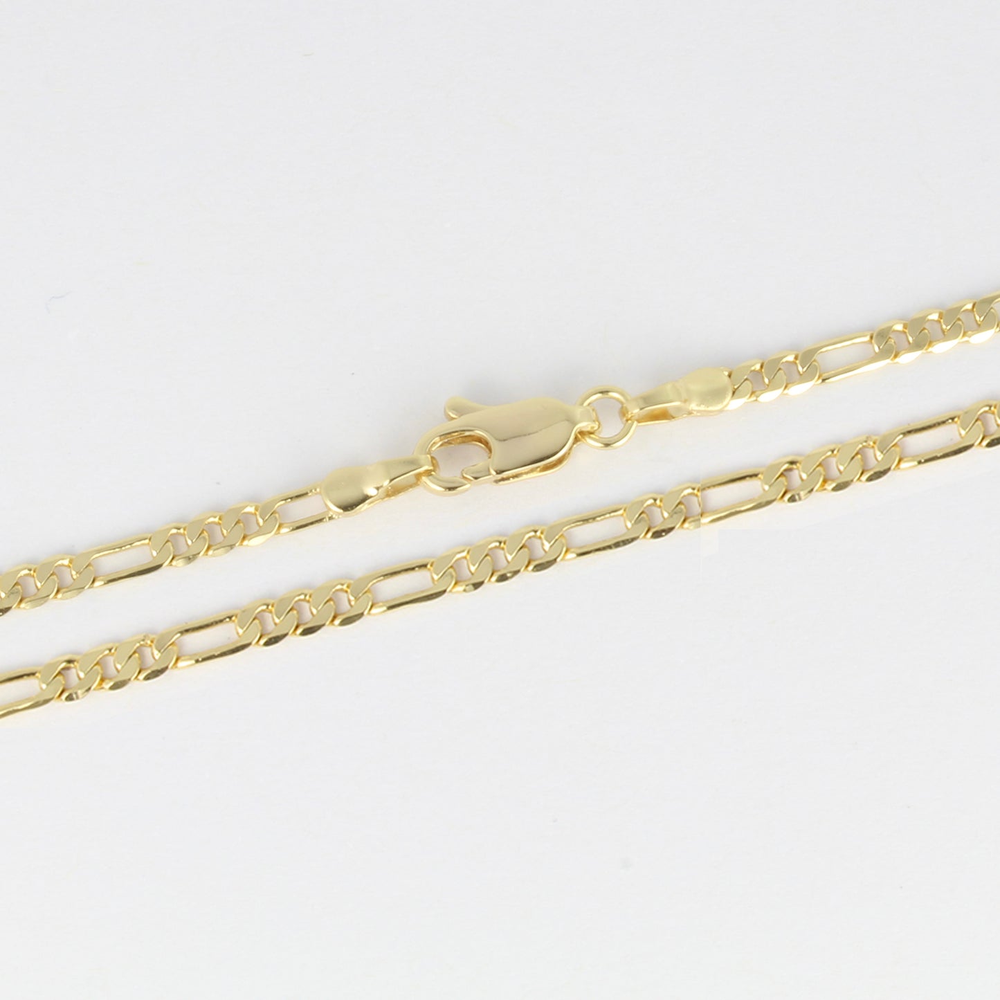 collar con dije de tulipan con cristales para mujer de oro laminado 14k